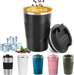 YINBAOGE Insulated Travel Coffee Mug