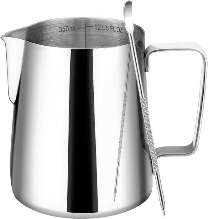 1. Amrules Milk Frothing Pitcher